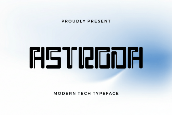 Astroda Font Brings Futuristic Style to Handmade Labels and Shop Branding