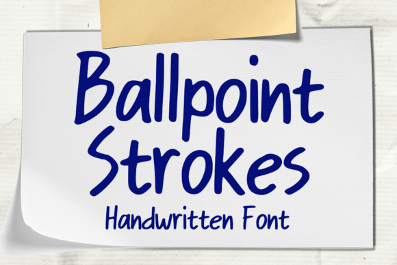 Ballpoint Strokes: A Display Font That Makes Campaign Messaging Pop
