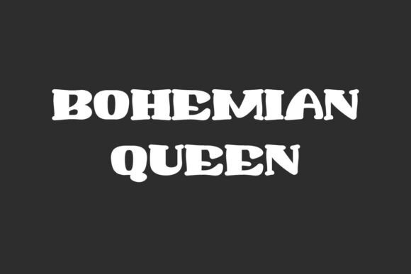 Bohemian Queen: A Display Font with Retro Soul for Editorial Design