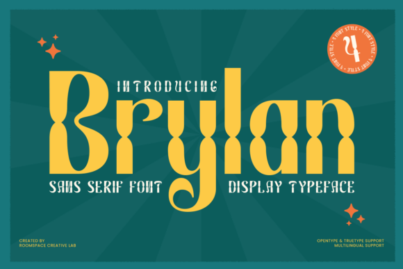 Brylan: A Display Font That Makes Your Brand Stand Out