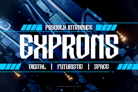 Exprons: A Modern Typeface for Digital Branding