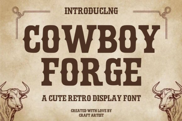 How Cowboy Forge Display Font Gave My Small Business a Bold New Look