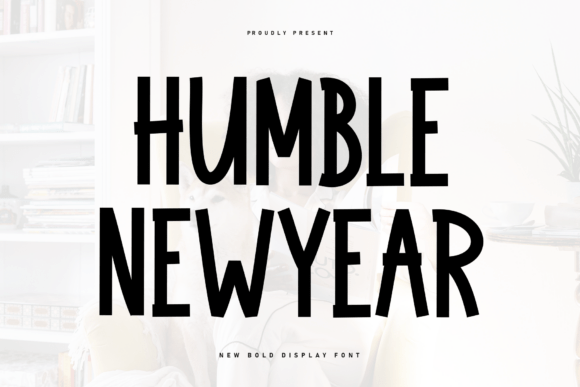 Humble Newyear: Handwritten Display Font for Content Creators