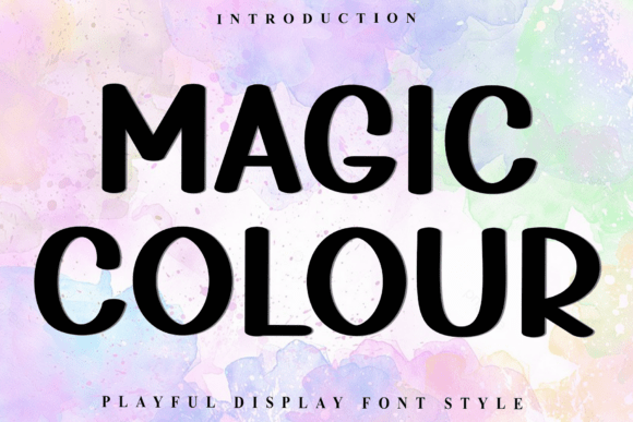 Magic Colour Brings Playful Boldness to Web Headlines
