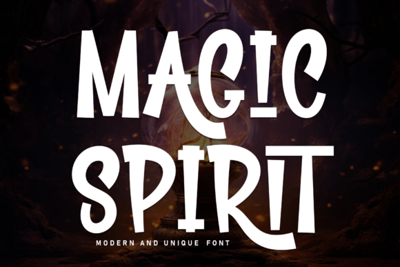 Magic Spirit: A Display Font That Brings Uneven Charm to Brand Design