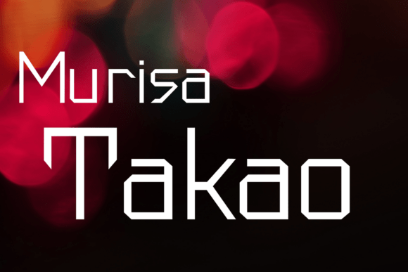 Murisa Takao: A Display Font That Elevates Your Brand