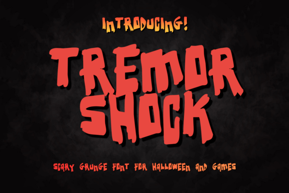 Tremor Shock: A Display Font That Gives Your Brand an Edge
