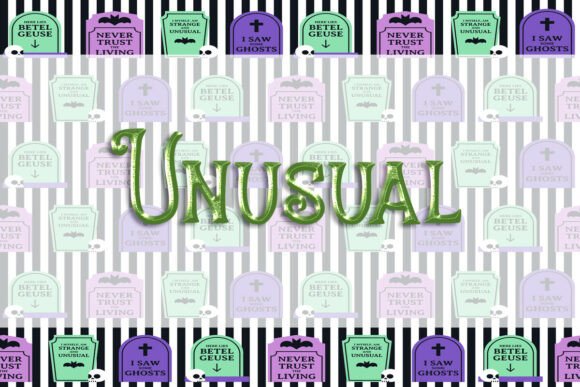 Unusual Font: A Display Typeface That Elevates Digital Branding