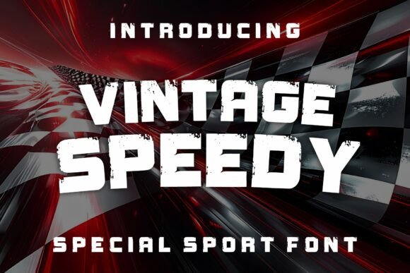 Vintage Speedy: A Display Font Built for Real Branding Projects